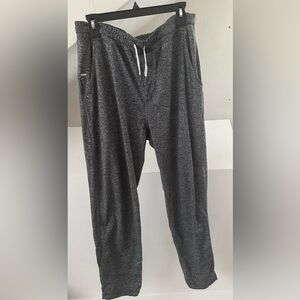 GUC - Vuori Men’s Ponto Sweatpants - Charcoal Heather (XL)